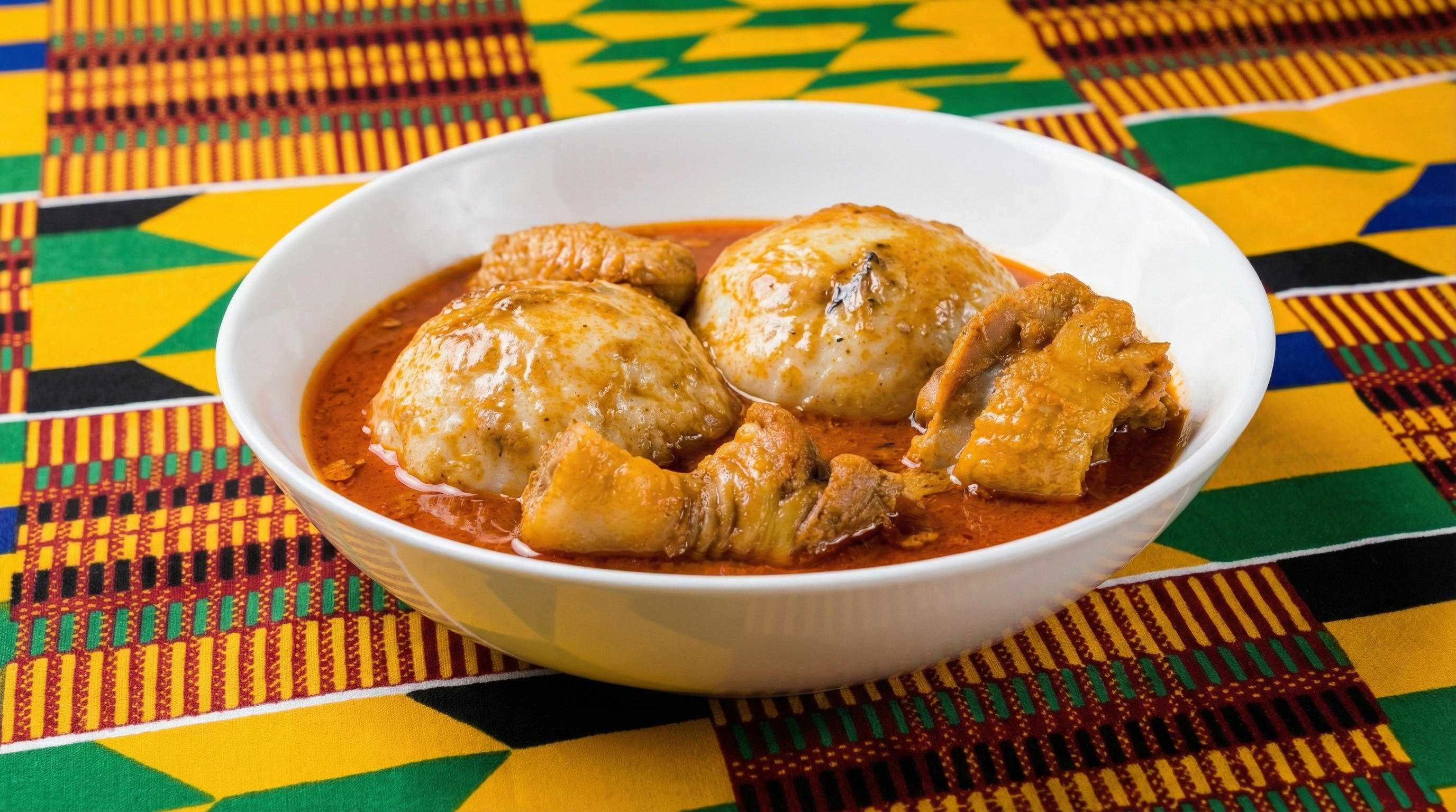 Rice Balls and Peanut Soup